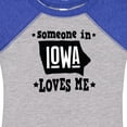 thumbnail image 4 of Inktastic Someone in Iowa Loves Me Souvenir Boys or Girls Baby Bodysuit, 4 of 5