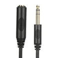 thumbnail image 3 of Pure Copper Shielding Conductor 6.35mm Audio Extension Cable for Sound Card Electric Guitar, 3 of 7