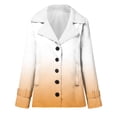 thumbnail image 4 of Fashion Winter Warm Caots for Womens Plus Size Zip Up Composite Plush Button Lapels Jacket Outwear Coat, 4 of 5