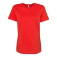 thumbnail image 1 of Bella Canvas 6400 - Relaxed Short Sleeve Jersey T-Shirt, M, Poppy, 1 of 2
