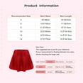 thumbnail image 5 of TiaoBug Kids Girls Shiny Sequin Skirts Sparkly Skater A Line Mini Skirt for Dance Performance Hot Pink 12, 5 of 5