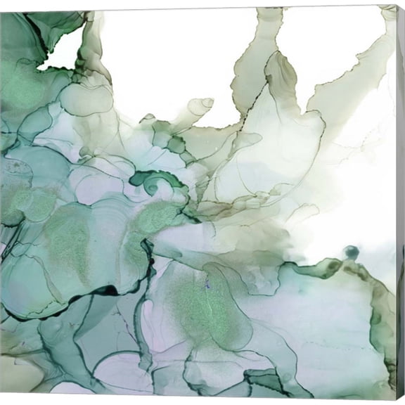 Great Art Now Emerald Cavern II by Jennifer Goldberger, Canvas Wall Art, 12W x 12H