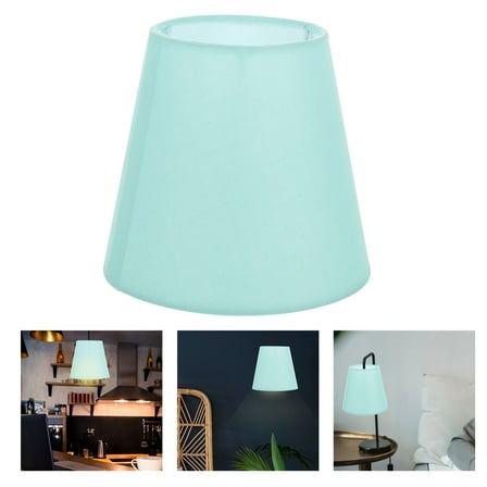 Topbathy Green Fabric Lamp Shade for Decor Elegant Light Cover Suitable for Pendant Floor Desk and Wall Lamps 12.5in