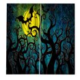 thumbnail image 1 of Cortinas de dibujos animados Tratamientos de la ventana de Halloween Luna Casa Decoración Decoraciones Decoraciones de Navidad Accesorios de la sala creativa M Paquete de 2 Methold HA011128-02, 1 of 7