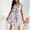White, variant on Summer and Spring Dresses for Women 2024 Plus Size Summer Casual Midi Dresses For Women 2023 Womens Casual V-Neck Butterfly Short Sleeve Floral Print Mini Dresses