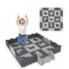 Baby Play Mat with Fence,Non Toxic Foam Puzzle Floor Mat for Kids Toddler