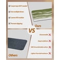 thumbnail image 3 of Stair Treads for Wooden Steps, Sage Green Ombre Peel and Stick Stair Treads with Adhesive, Modern Moire Abstract Art Luxury Non Slip Indoor Stairs Runner Rugs Mats for Elders Dogs 8"x30"10PCS, 3 of 7