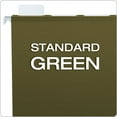 thumbnail image 4 of Pendaflex 42620 Ready-Tab Reinforced Hanging File Folder- 1/3 Tab- Letter- Standard Green- 25/Bx, 4 of 7