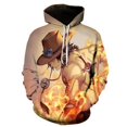 thumbnail image 1 of One Piece Anime Cardigan à Capuche Imprimé 3D avec Fermeture Éclair, 1 of 3