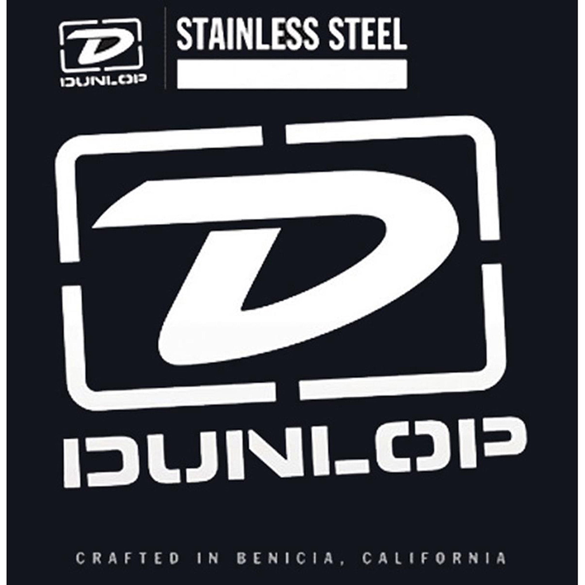Dunlop - DBS45105 - Medium Stainless Steel Bass Guitar 4 String Set - .045-.105