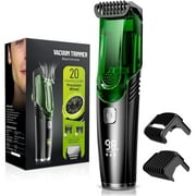 Vislone Beard Trimmer for Men, Cordless Electric Shaver with Adjustable Length Comb (1-20mm), for Beard, Mustache, Sideburns, Green