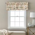 thumbnail image 3 of Summer Tropical Valance Curtain Yellow Leaves Beige Texture Window Valances Rod Pocket Short Curtains Window Treatments for Kitchen Bedroom Bathroom Laundry 60" x 14", 3 of 9