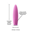thumbnail image 3 of Revel Kismet Bullet Vibrator, Pink, 3 of 3