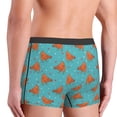 thumbnail image 5 of Daiia Funny Chicken Men's Underwear Boxer Briefs, Cotton Stretch Moisture-Wicking Underwear-Large, 5 of 9