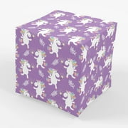 Stesha Party Unicorn PresNok Wrapping Paper Girl Birthday Present Gift Wrap, 30 x 20 Inch (3 Sheets)