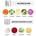thumbnail image 4 of Accesorio rebanador y triturador para batidora de pie KitchenAid con 5 cuchillas, accesorio rallador de queso, rebanador Fresh Prep, accesorios para ensaladeras de verduras más grandes para KitchenAid, 4 of 7