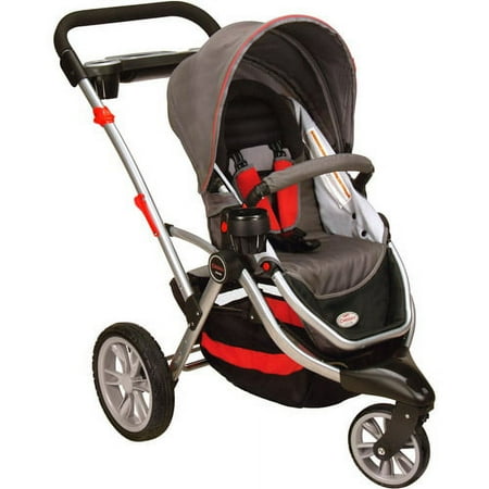 Contours By Kolcraft - 3-Wheel Standard Stroller, Cinnamon