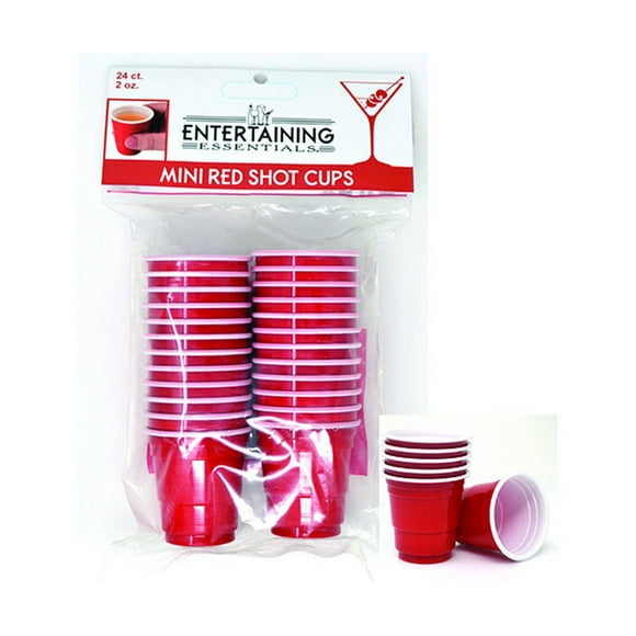 Red Solo Shot Glasses