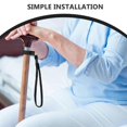 thumbnail image 2 of 4pcs Walking Canes Wrist Strap Anti-lost Lanyard Crutch Lanyard Cane Wrist Strap Cane Lanyard Anti Lost Wrist Strap Cane Wrist Strap, 2 of 4