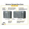thumbnail image 4 of Shelterlogic Firewood Rack-in-a-Box Cover Universal Full Length Fits Most Firewood Racks 8-Feet, 4 of 5