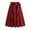Red, variant on Loopsun Womens Summer Skirts, Women's Retro Printed High Waisted Flared Mid Length Skirt Red L
