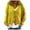 Yellow, variant on Lindreshi Cardigan Sweaters for Women Fashion Women V-Neck Buttons Casual Stretchy Knitted Sweater Cardigan Coat