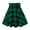 Green, variant on Flash Picks Sale Christmas Juebong Women Pleated Skirt Casual High Waist Mini Skirt Flare A-line Mini Skirt,Red,S