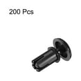 thumbnail image 3 of Uxcell 0.16'' x 0.28'' Push Clip Rivet  PCB Circuit Panel Fastener Nylon Black 200 Pcs, 3 of 3