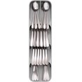 thumbnail image 2 of Jinsinto Compact Cutlery Drawer Organizer, 6 Compartments, Holds 24+ Pieces - Gray, 2 of 5
