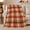 Rustic Farmhouse Autumn Plaid, variant on Autumn Harvest Plaid Living Room Accent Rustic Farmhouse, Warm Flannel Blanket for Ranch House and Living Room, Festive autumn celebration Scene, Art Lovers autumn celebration Gift