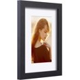 6x8 inch Picture Frames Made of Solid Wood and HD Glass Display Photos