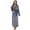 Dark Grey, variant on LYCY Womens Long Fleece Robe Soft Plush Robes for Women Warm Bathrobes Comfy House Coat Full-length（Dark Grey, Large-X-Large）
