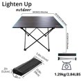 thumbnail image 5 of Aluminum Picnic Table, Foldable And Portable Outdoor Furniture, 5 of 5