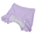 thumbnail image 4 of LIaqionyy Girls Under Dress Shorts Kids Solid Color Ruffle Bike Shorts Elastic Waist Basic Breathable Boyshorts, 4 of 5