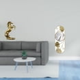 thumbnail image 2 of Estatua de caballo de pie, escultura de resina, decoración de mesa, espejo de pared de metal, pieza decorativa nórdica colgante, hecha a mano, adecuad, 2 of 8