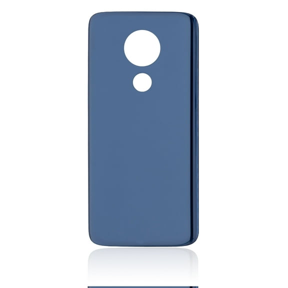 Replacement Back Cover Compatible For Motorola Moto G7 Power (XT1955 / 2019) (Marine Blue) (International Version)