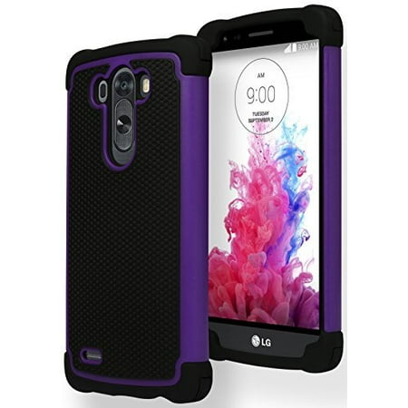 Bastex Deluxe Heavy Duty LG G3 Case - Shock-Absorption / High Impact Resistant Hybrid Dual Layer Armor Defender Full Body Protection Case Cover (Hard Plastic with Soft Silicone) -