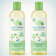 Caring by Nature Gentle Baby Oil with Natural Moringa Oil, 2 Pack