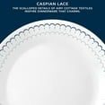 thumbnail image 4 of Corelle Vitrelle Ensemble d'Assiettes de 10,25 Pouces, Verre à Triple Couche et Résistant aux Éclats, Assiettes Rondes Légères, 8 Pcs Blanc Givre Hivernal, 4 of 6