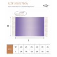 thumbnail image 2 of Purple Ombre Bathroom Rug 2'x3', Modern Gradient Abstract Art Low Profile Front Entryway Rug with Tassels, Woven Cotton Washable Kitchen Mat Carpet for Foyer Bedroom Back Door Decor, 2 of 9