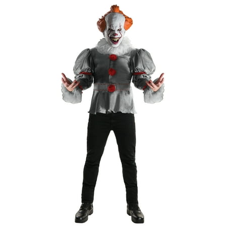 Pennywise IT Clown Adult Deluxe Costume 820859 Size Standard (Up to 42