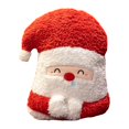 thumbnail image 3 of Peluche de Navidad, almohada navideña, dibujos animados, regalos de fiesta, calcetines, muñecos, adornos para Navidad, ropa de cama, habitación, Papá Noel, 3 of 8