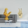 thumbnail image 2 of Figura De Pollo Feng Shui, Decoración Con Gestos De La Mano Y Los Dedos, Estatua De Gallo, Escultura Para El Hogar Creativo, Sala De Estar, Cumpleaños, Aniversarios, Inauguración De La Casa,, 2 of 8