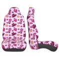 thumbnail image 4 of Fotbe Retro Cowgirl Pattern Automotive Seat Covers for Cars Trucks and SUVs – Car Seat Covers for Front Seats,Protective Seat Covers,Vehicle Seat Covers, Set of 2, 4 of 9
