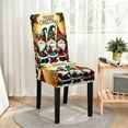 thumbnail image 3 of Cheapark 1pc Christmas Elastic Chair Cover - Washable Protective Design - Dining Table Chair Protector Suitable For Restaurant, Hotel, Party & Christmas Holiday Decor, 3 of 6