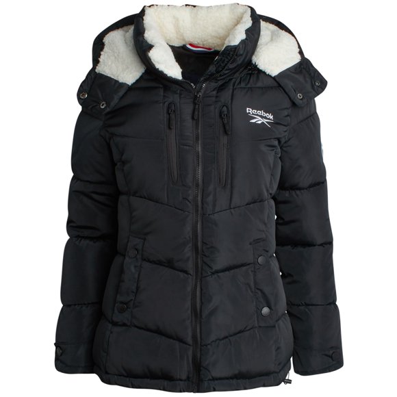 Chaqueta acolchada Reebok Heavyweight para mujer clásica negra