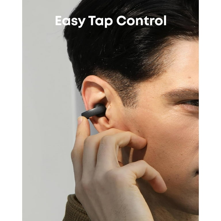 Soundcore AeroClip Open-Ear Earbuds, Midnight Black, Retail