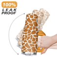 thumbnail image 6 of 40oz Fashion Leopard Pattern Stainless Steel Flip Straw Tumbler Spill Proof Travel Cup Double Wall Vacuum Insulated Coffee Mug with Top Handle, 6 of 6