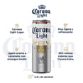 thumbnail image 3 of Cerveza Clara Corona Light 12 Latas de 355 ml c/u, 3 of 4
