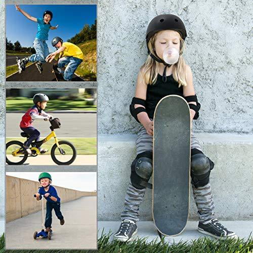 XJD Kids Helmet for Toddler Helmet Boys Girls Sports Protective Gear Set Knee S 